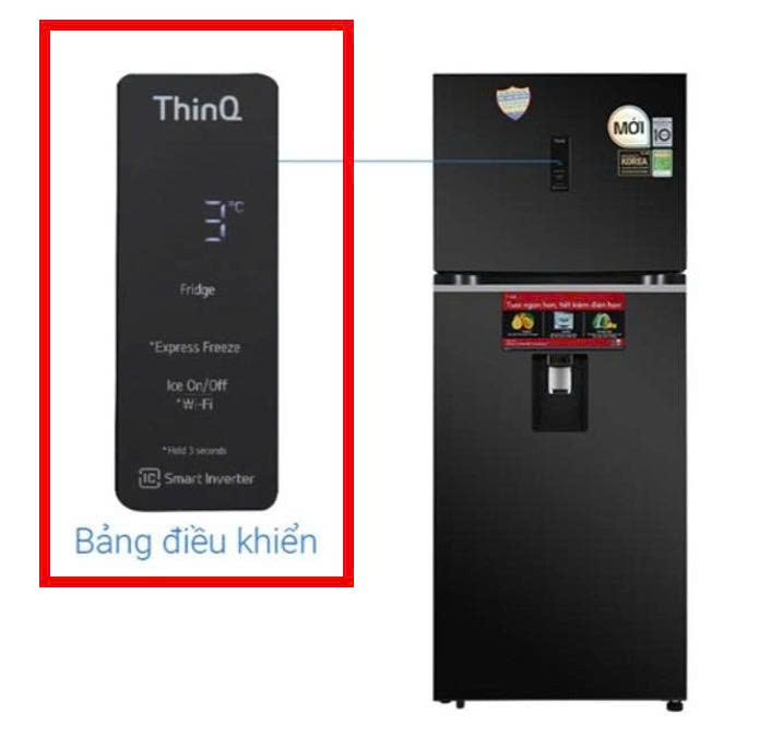 BO MẠCH BẢNG ĐIỀU KHIỂN TỦ LẠNH LG – HÀNG CHÍNH HÃNG