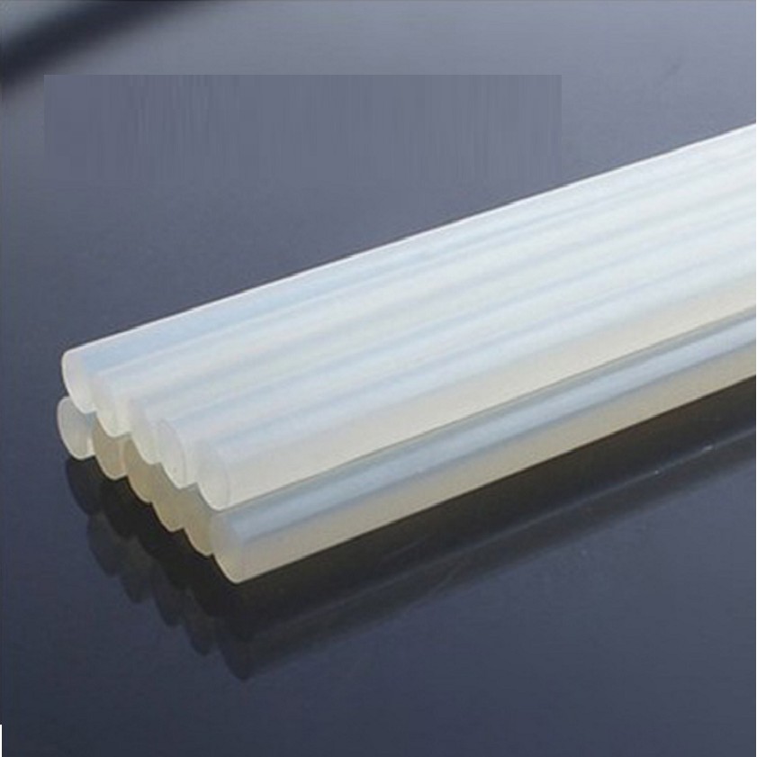 Combo 10 cây Keo Nến Silicon Lớn đường kính 10mm dài 24.5cm- Dùng Cho thiết bị Bắn Keo Lớn