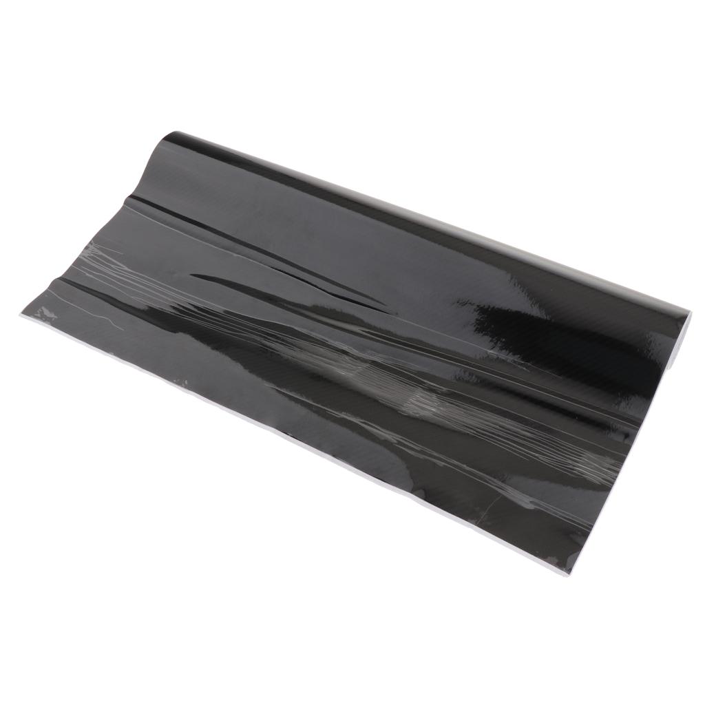 Black Carbon Fiber Car Wrap Vinyl Roll Featuring Air Release Technology
