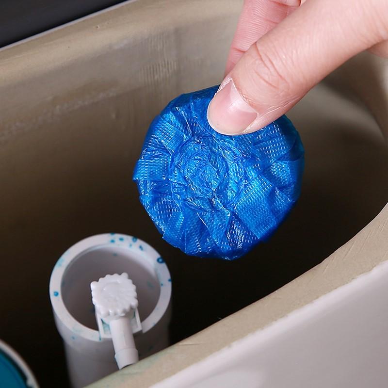 Gói 10 viên tẩy bồn cầu khử mùi diệt khuẩn tiện ích-giadunghn1