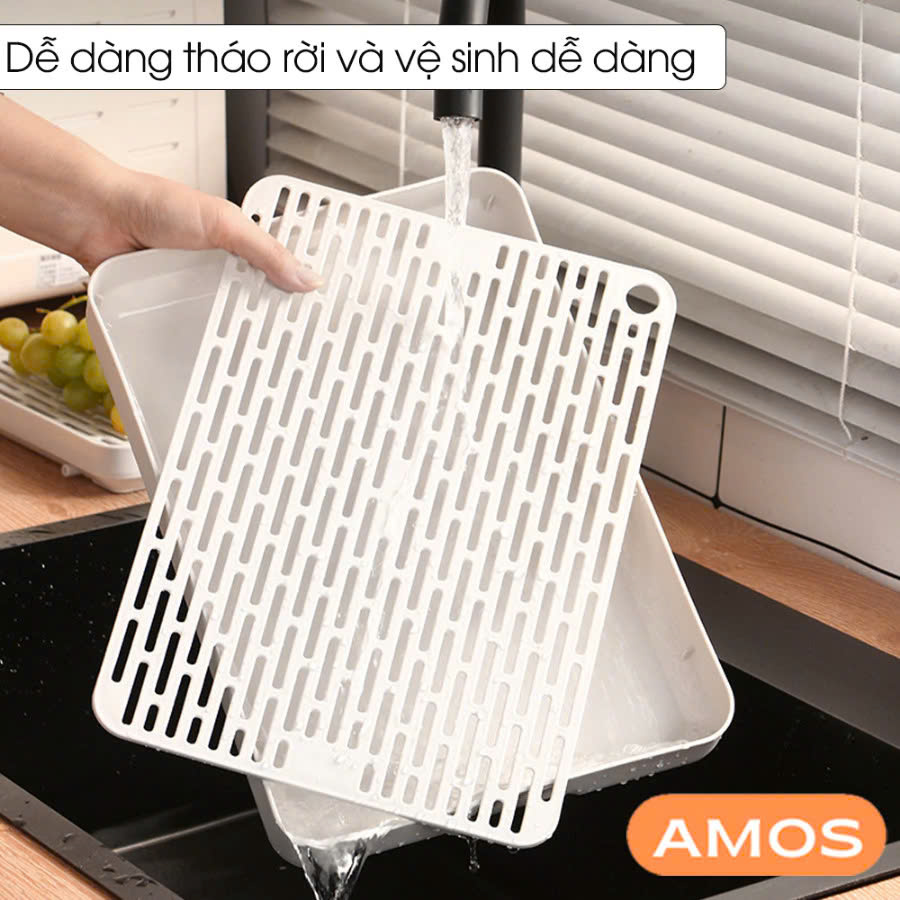 Khay Úp Ly Chén Màu Trắng Giá Úp Cốc Dày Đẹp Có Khay Nhựa Hứng Nước Khay Đựng Có Rổ Thoát Nước Siêu Mỏng Nhẹ Phù Hợp Trang Trí Décor Phòng Hiện Đại Sang Chảnh Và Tiện Dụng