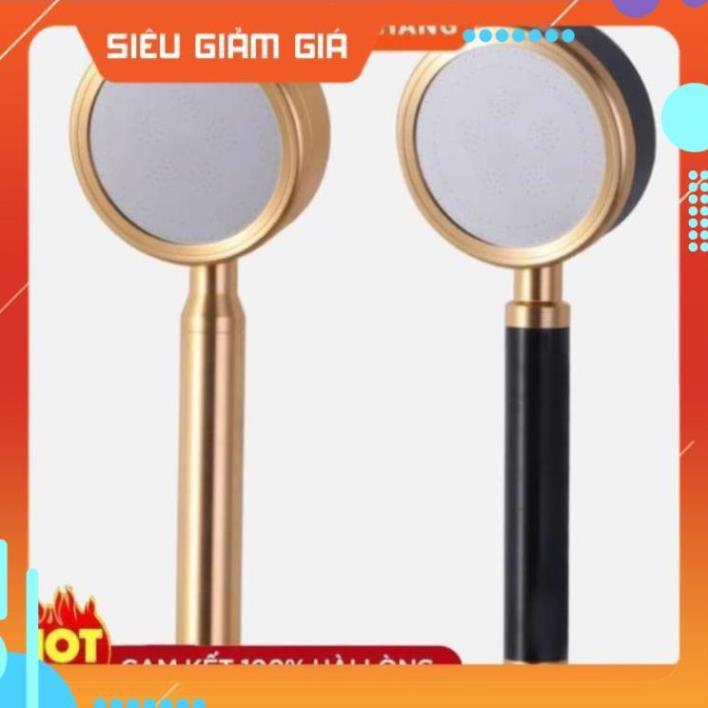 Bộ vòi sen tăng áp 300% bằng hợp kim nhôm chống oxi hóa , chống rỉ sét màu vàng đen sang trọng 206779