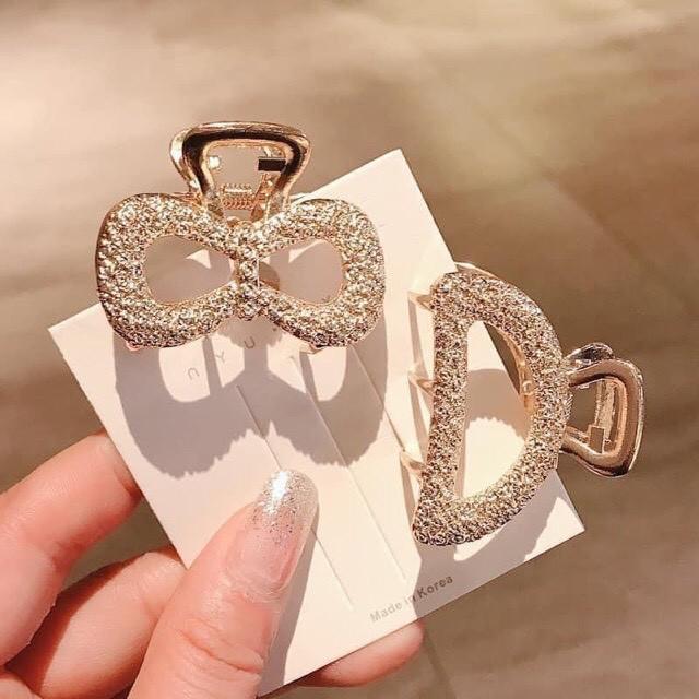 Set 5 Kẹp Tóc Nhũ Phong Cách Hàn Quốc