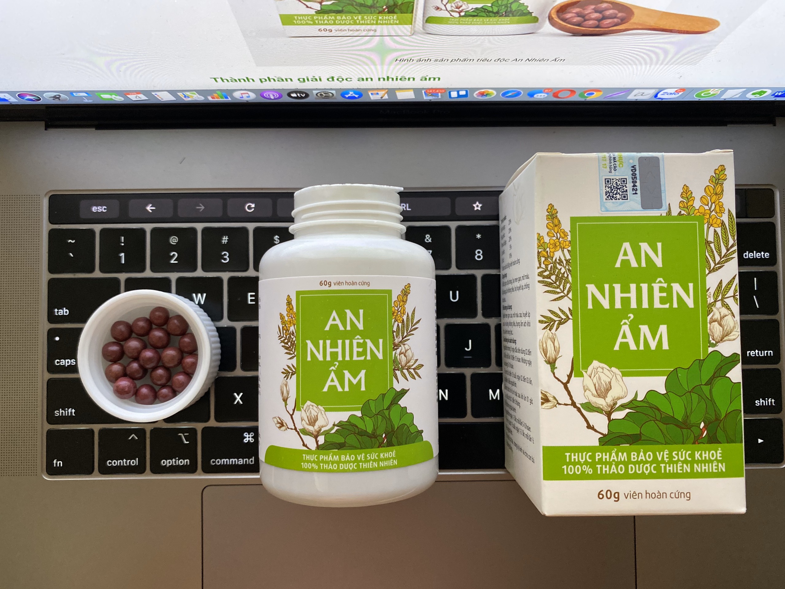 An Nhiên Ẩm Giải Độc Gan, Hạ Men Gan Mỡ Máu, Đầy Bụng, Ăn Không Tiêu, Hạ Huyết Áp, Chống Táo Bón