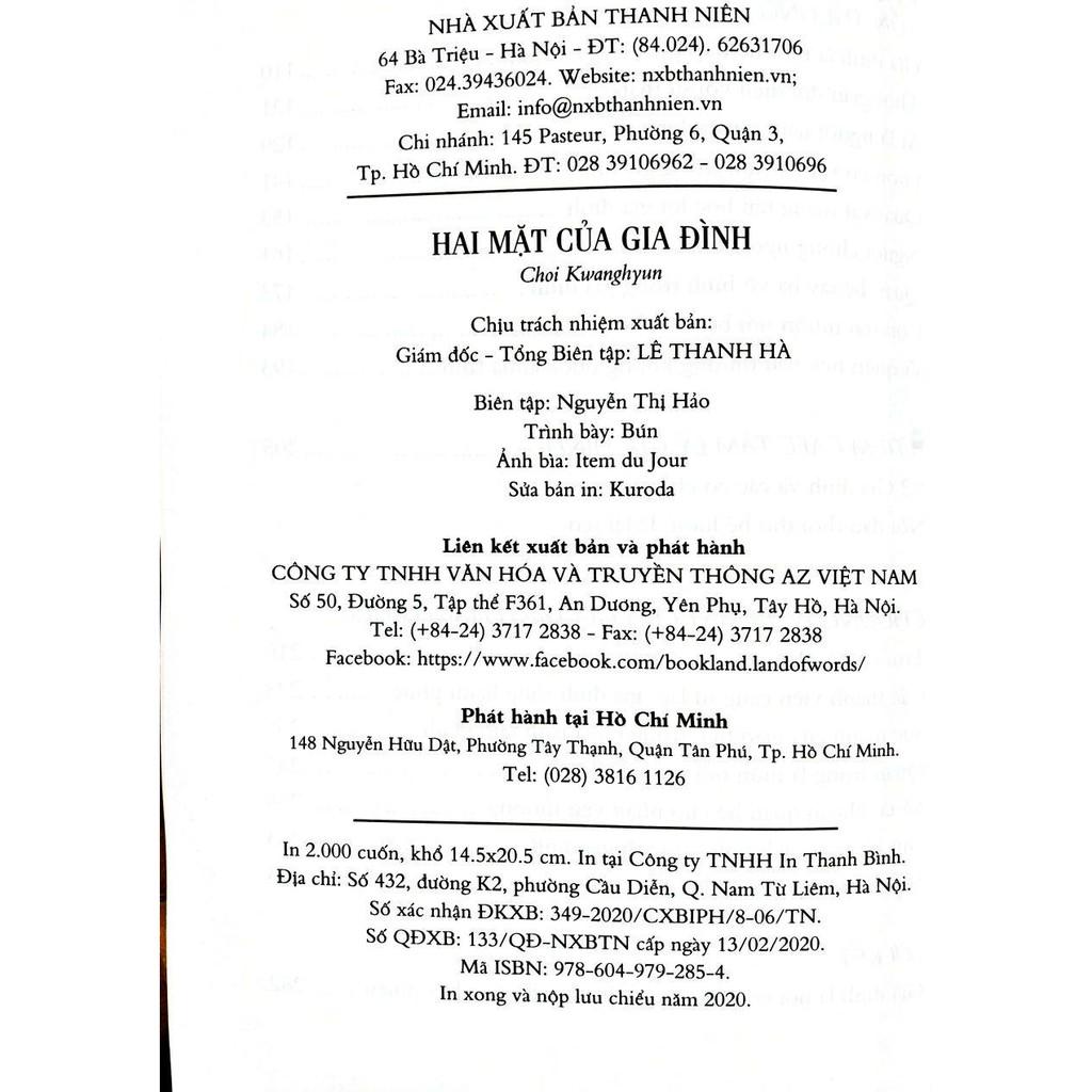 Sách - Hai mặt của gia đình
