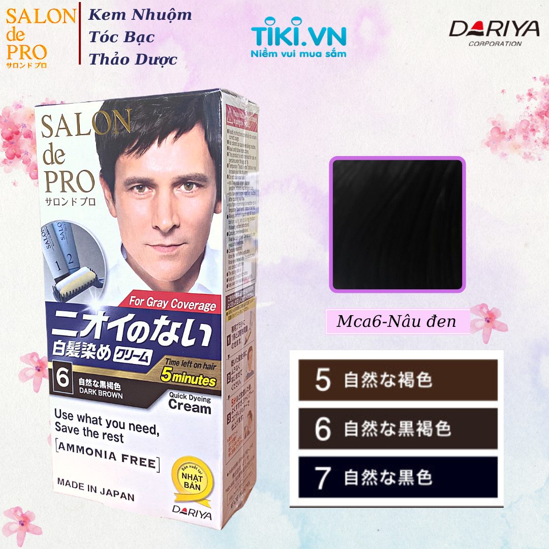 Kem nhuộm tóc Salon de Pro MCa6 - 