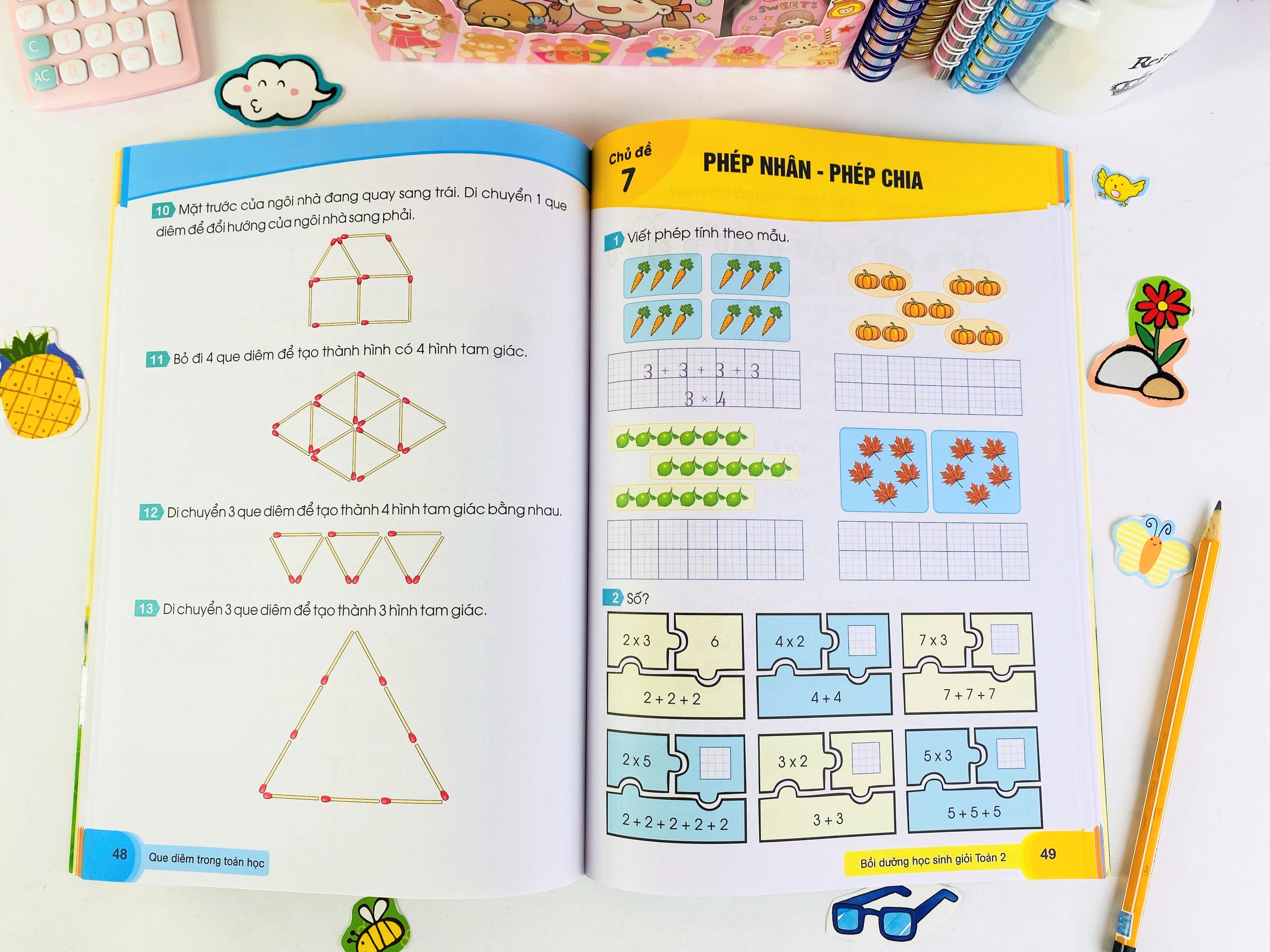 Sách - Bồi Dưỡng Học Sinh Giỏi Toán Lớp 2 - Biên soạn theo chương trình GDPT mới - ndbooks