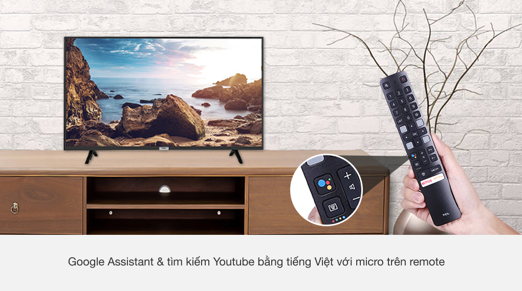 Android Tivi TCL 43 inch L43S5200 model 2021- Hàng chính hãng- Chỉ giao tại Hà Nội