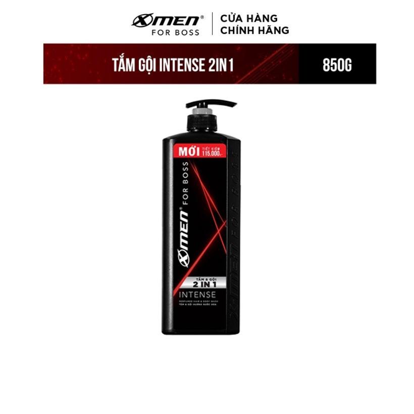 Tắm Gội X-Men for Boss Intense 2in1 850g