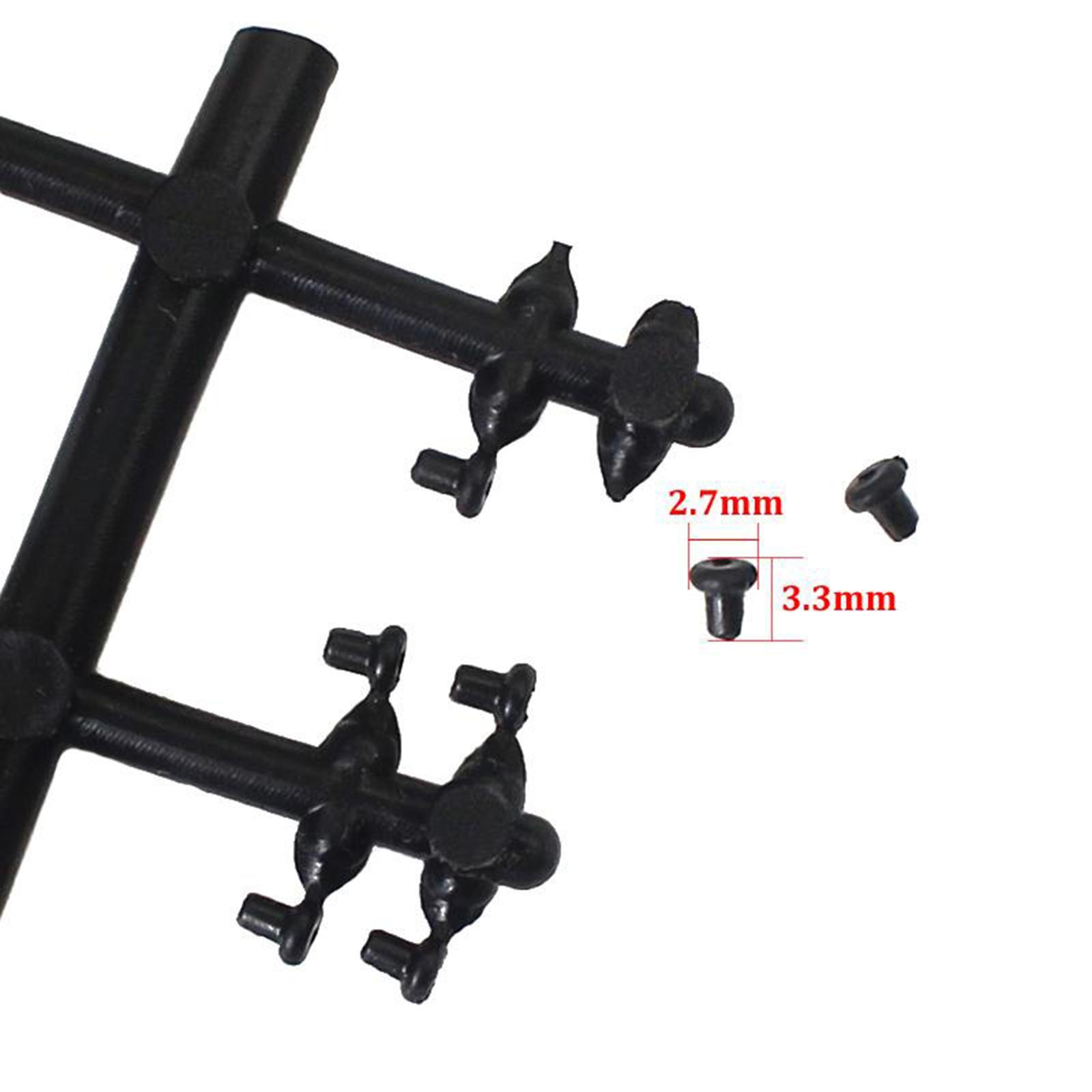 Silicone Fishing Hook Stop Beads Stopper Bracket Terminal Shank Joint Bead