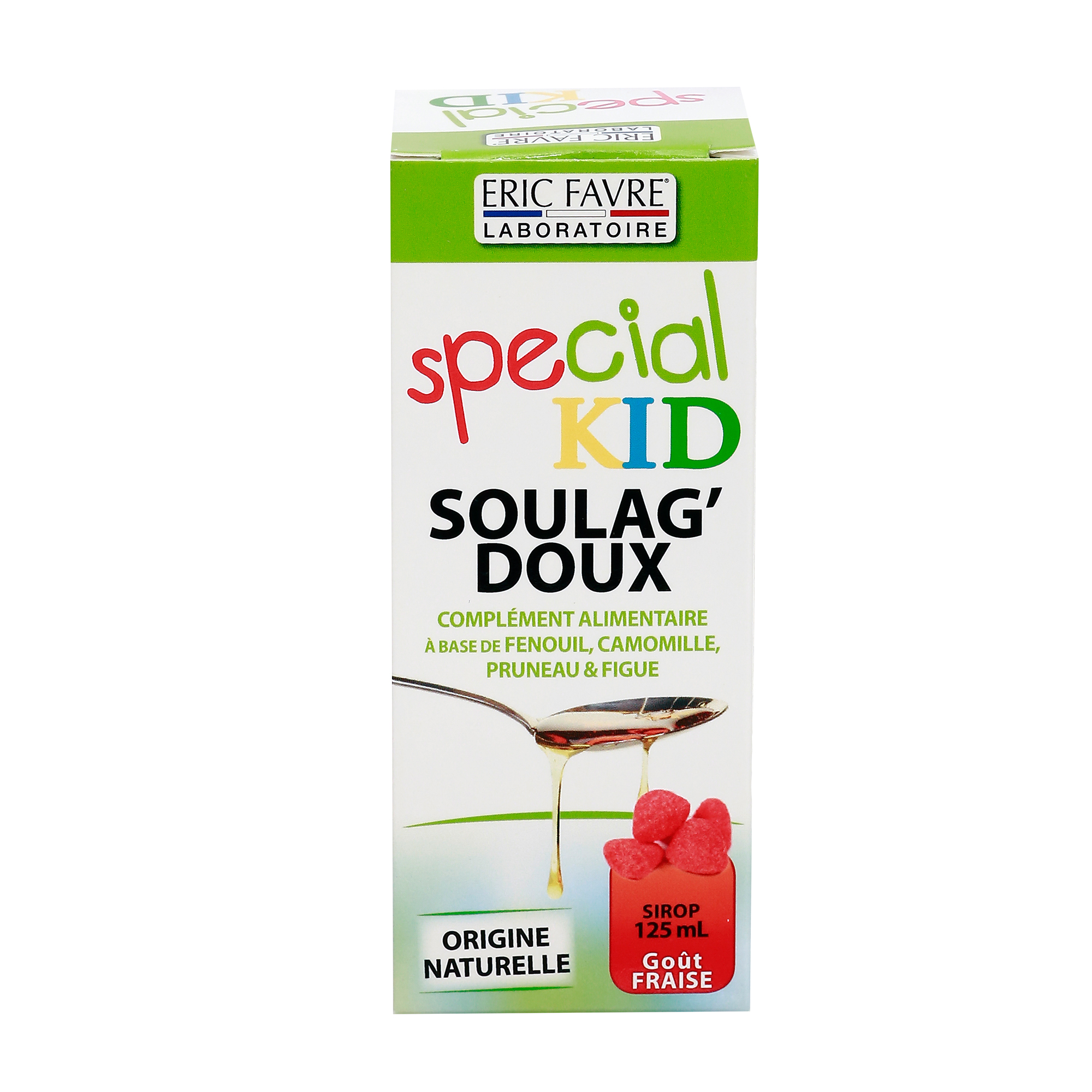 TPBVSK Special Kid Soulag'doux - Hỗ trợ nhuận tràng, hỗ trợ giảm táo bón (125ml) [Siro – Nhập khẩu Pháp]