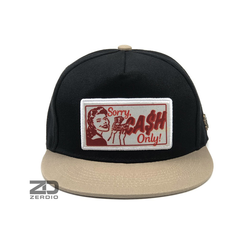 Mũ hiphop, Nón lưỡi trai snapback CASH đen cho cả nam và nữ - SN29