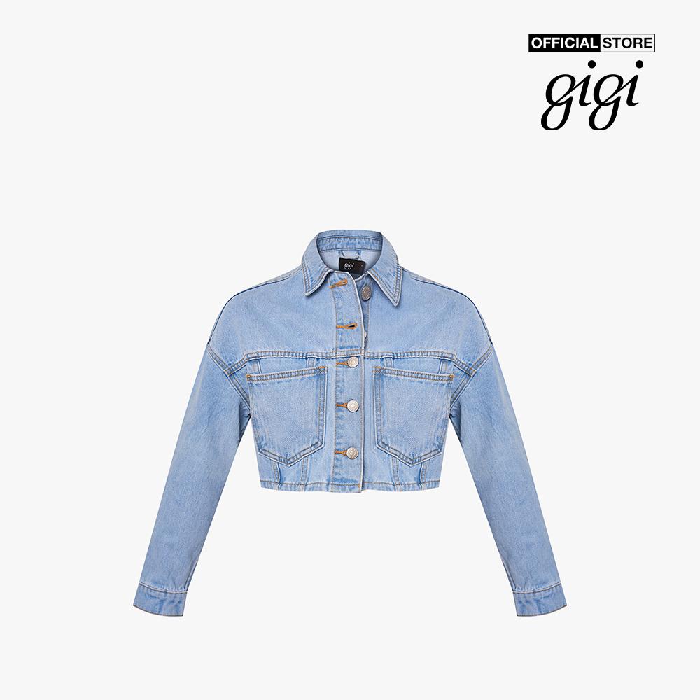 GIGI - Áo khoác denim nữ phom croptop thời trang G1603J211611