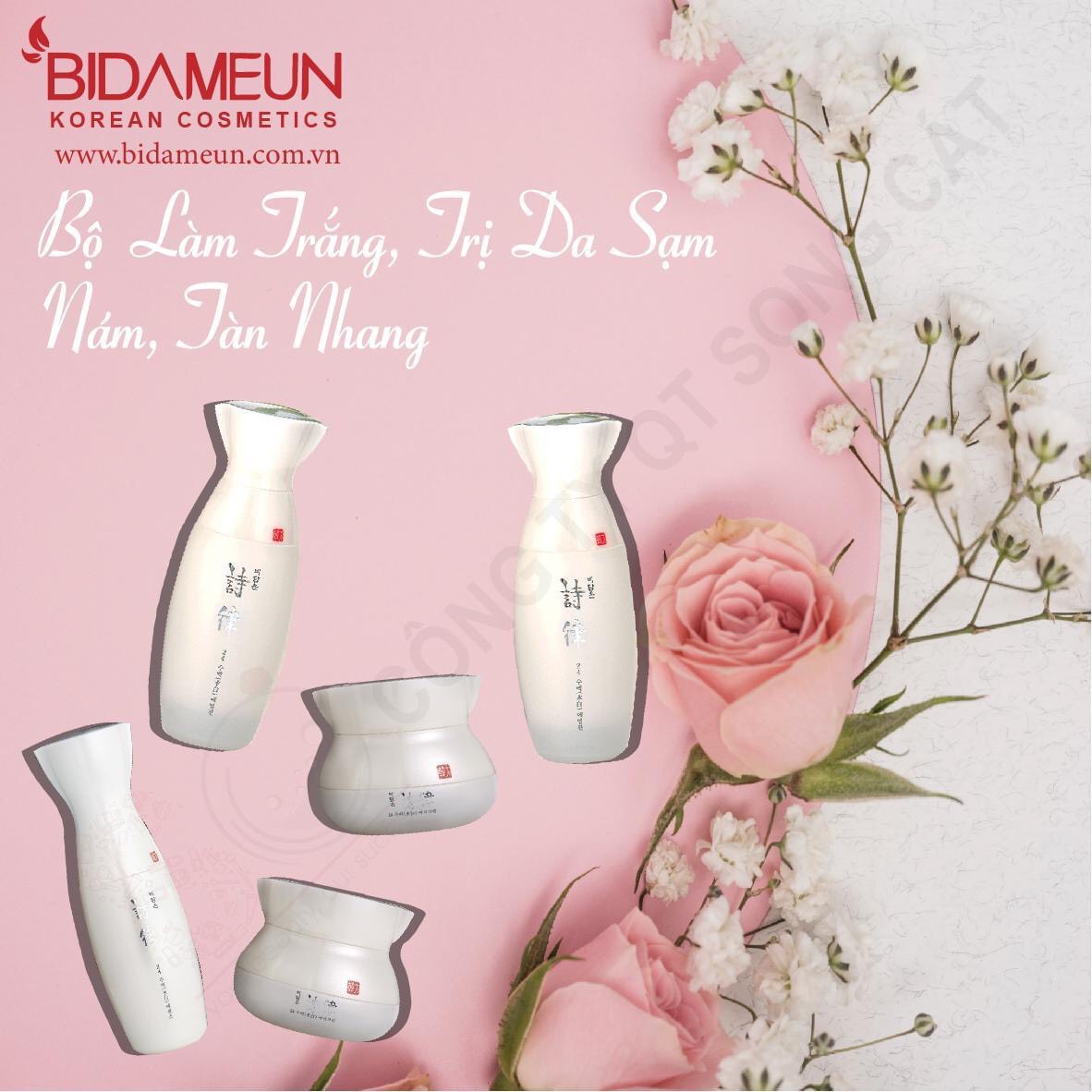 Kem Làm Trắng & Mờ Thâm Vùng Mắt Bidameun