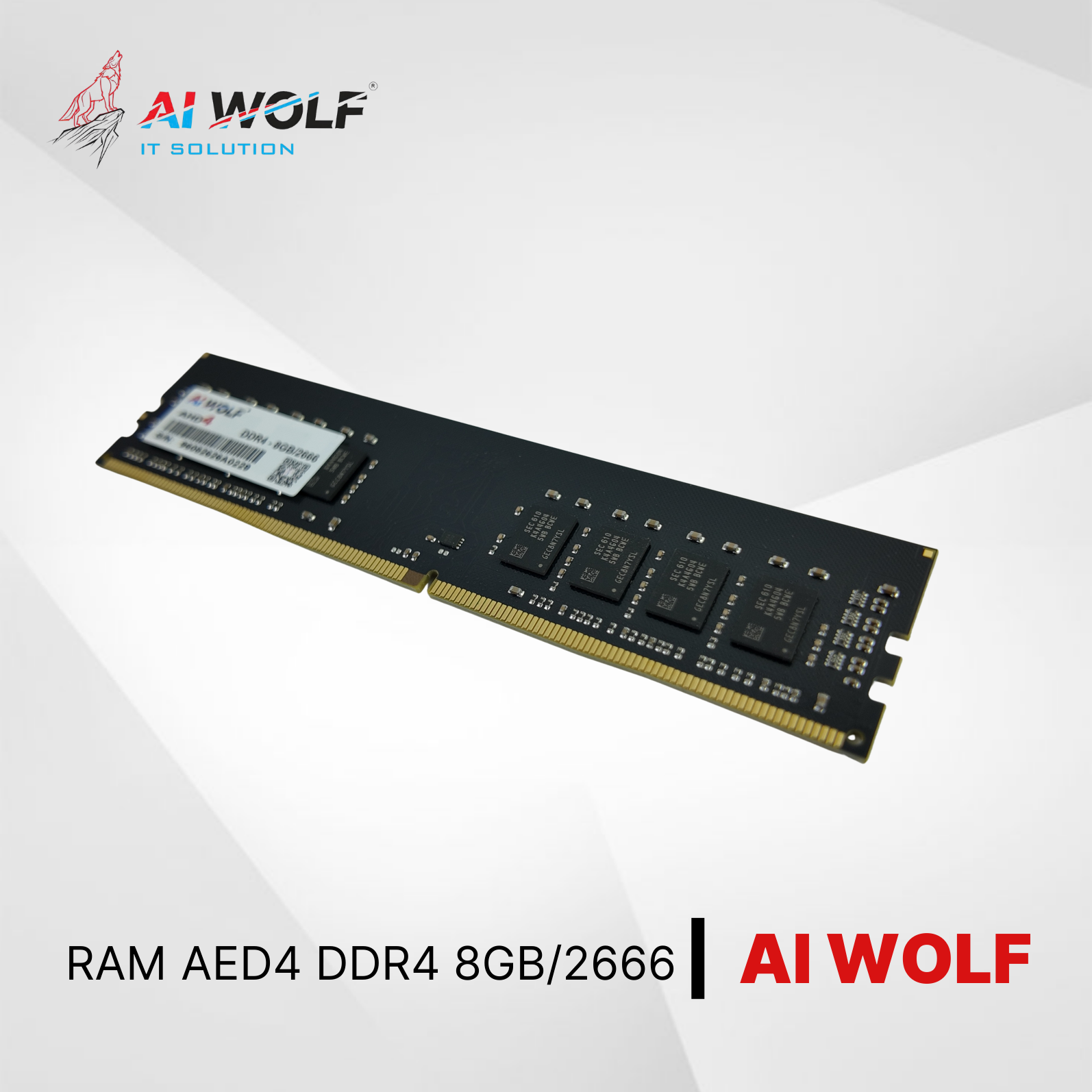 Bộ nhớ RAM PC AIWOLF AED4 DDR4 8GB/2666 – Hàng Chính Hãng