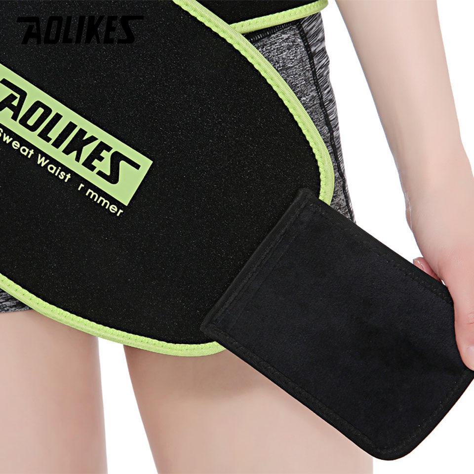 Đai quấn giảm mỡ bụng định hình vòng eo AOLIKES A-7980 Pro sweat waist trimmer