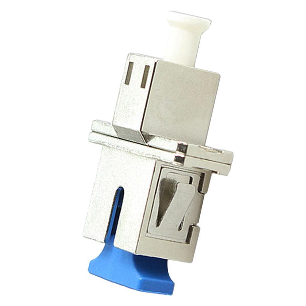 3-6pack SC to LC Single Mode Metal Housing Fiber Optic Adapter SC-LC Flange