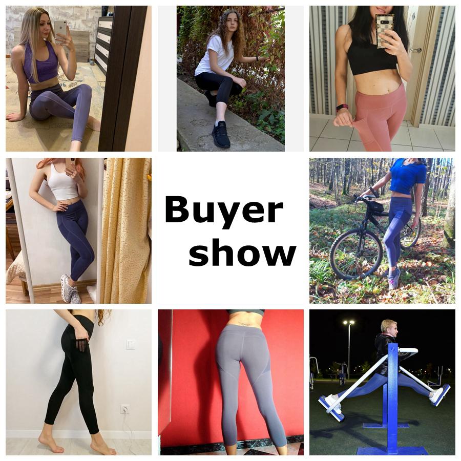 Quần Tập Yoga Nữ Có Túi Plus Kích Thước Quần Legging Thể Thao Nữ Tập Gym Quần Legging Nữ Thun Điều Khiển Chạy Bộ Quần Nữ Quần Tập Thể Dục