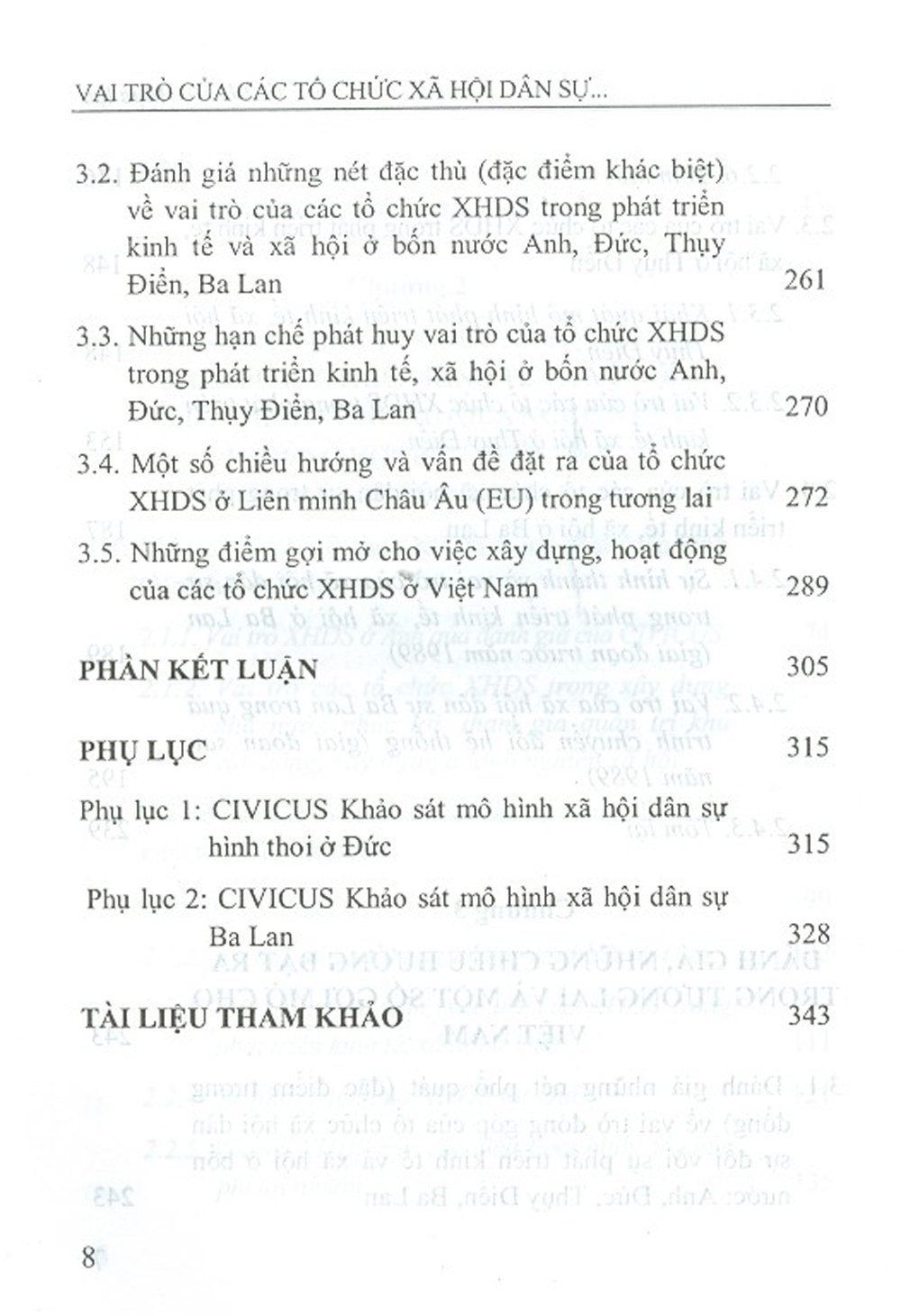 Vai Trò Của Các Tổ Chức Xã Hội Dân Sự Trong Phát Triển Kinh Tế Và Xã Hội Ở Một Số Quốc Gia Trong Liên Minh Châu Âu (Sách Chuyên Khảo)