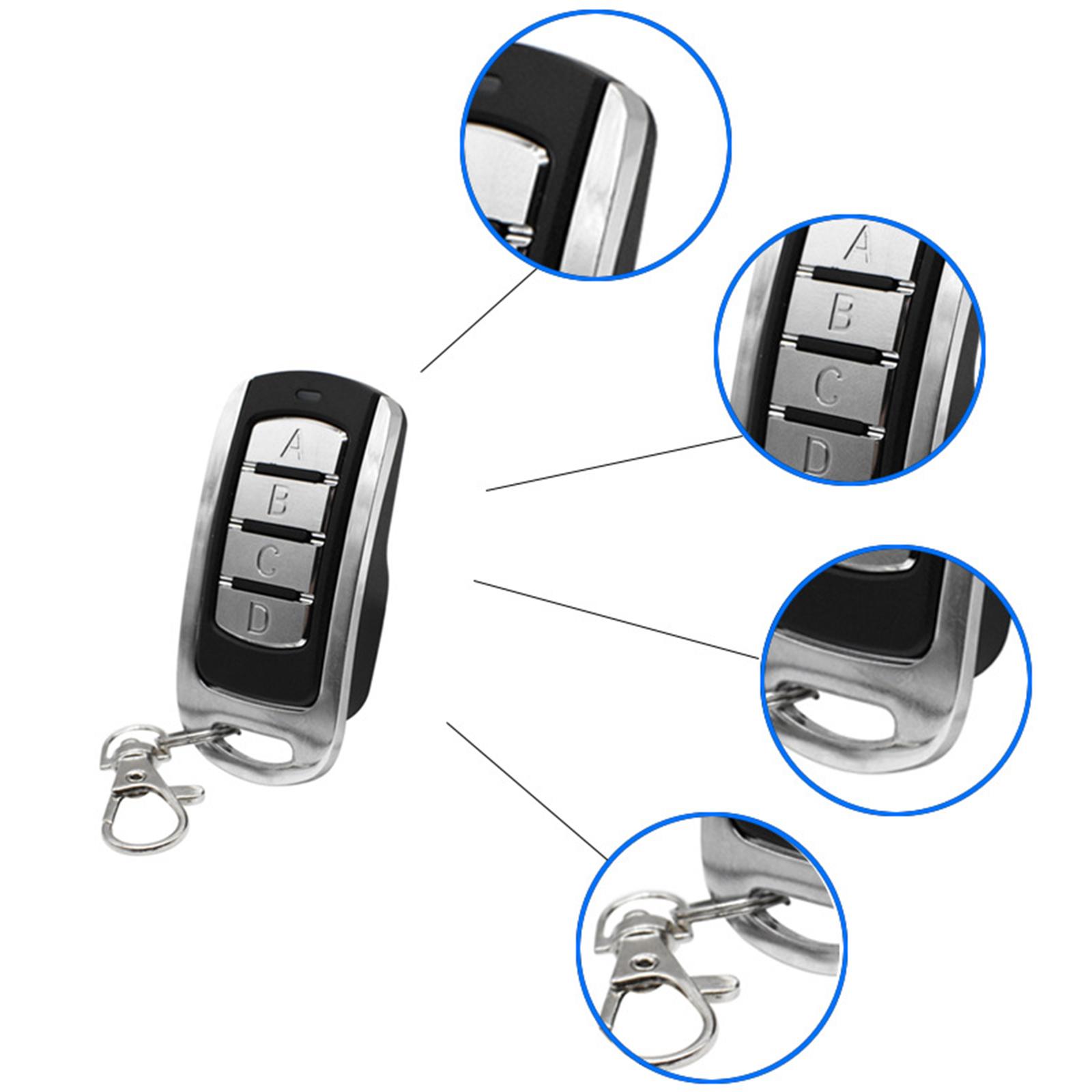 Universal Garage Door Remote Control, Replacement for Liftmaster Chamberlain 287MHz,300MHz ,310MHz ,, 315.5MHz ,330MHz Button