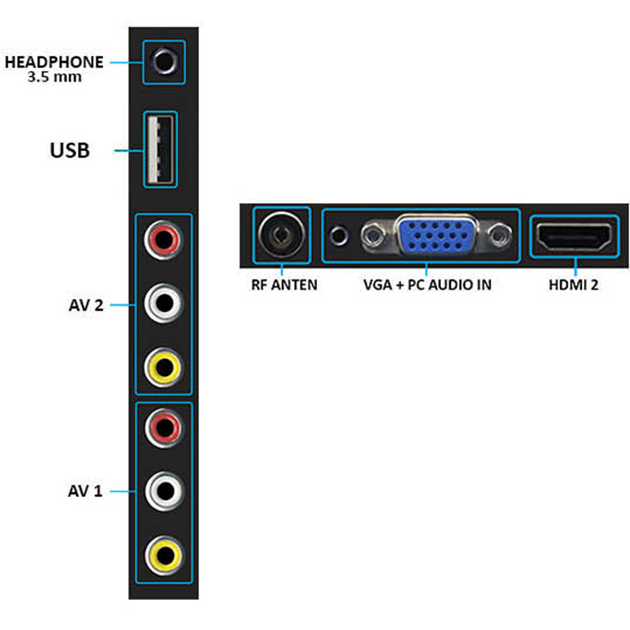 Tivi LED Asanzo HD 32 inch 32H22