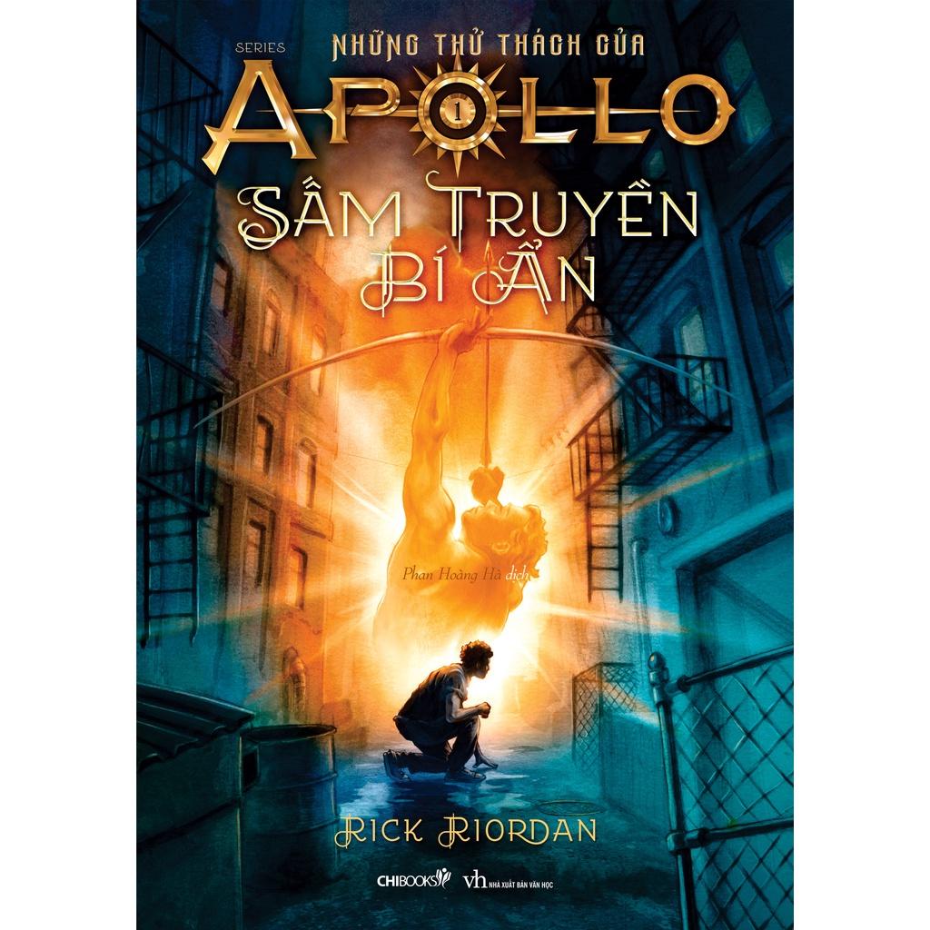 SÁCH - Sấm truyền bí ẩn - Phần 1 series Những thử thách của Apollo - Tác giả Rick Riordan