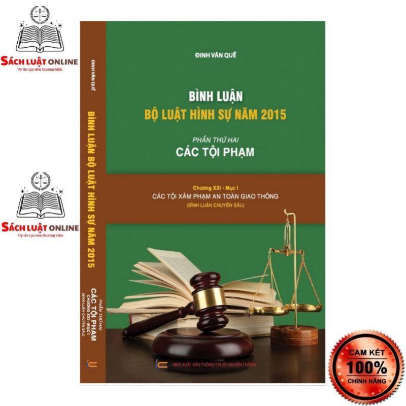 Sách - Combo 8 cuốn Bình luận Bộ luật Hình sự (Đinh Văn Quế)