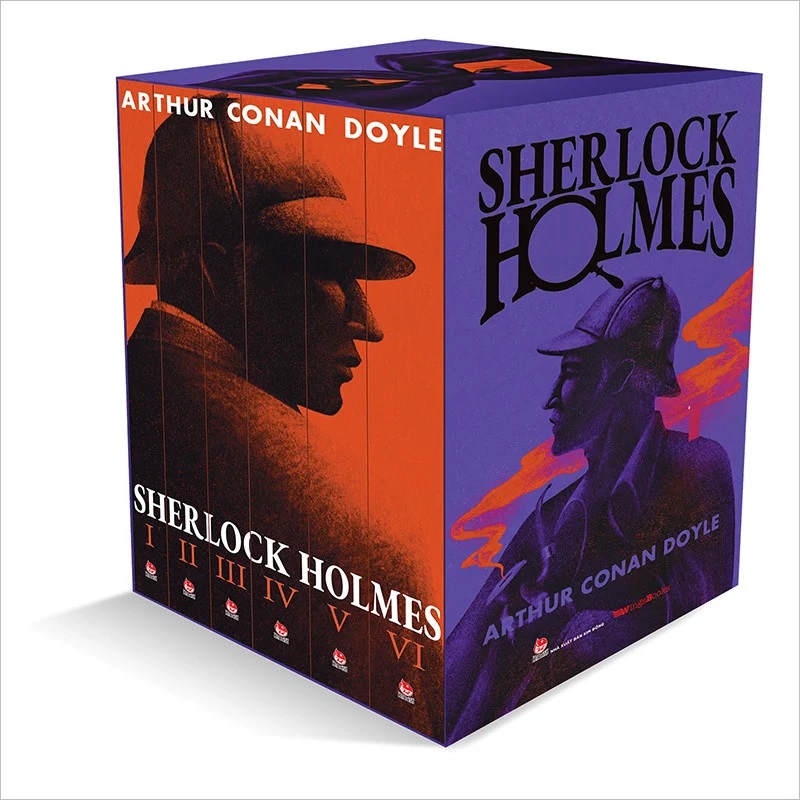 Sách - Sherlock Holmes (boxset trọn bộ 6 tập)