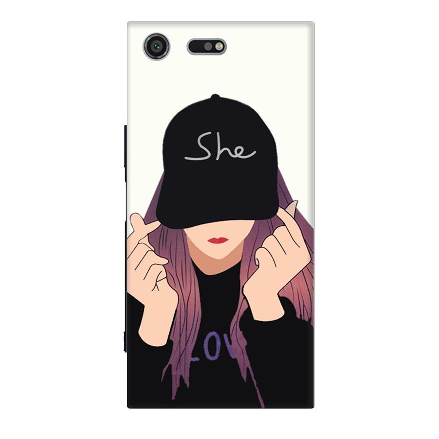 Ốp Lưng Dành Cho Sony XZ Premium - Mẫu She Love