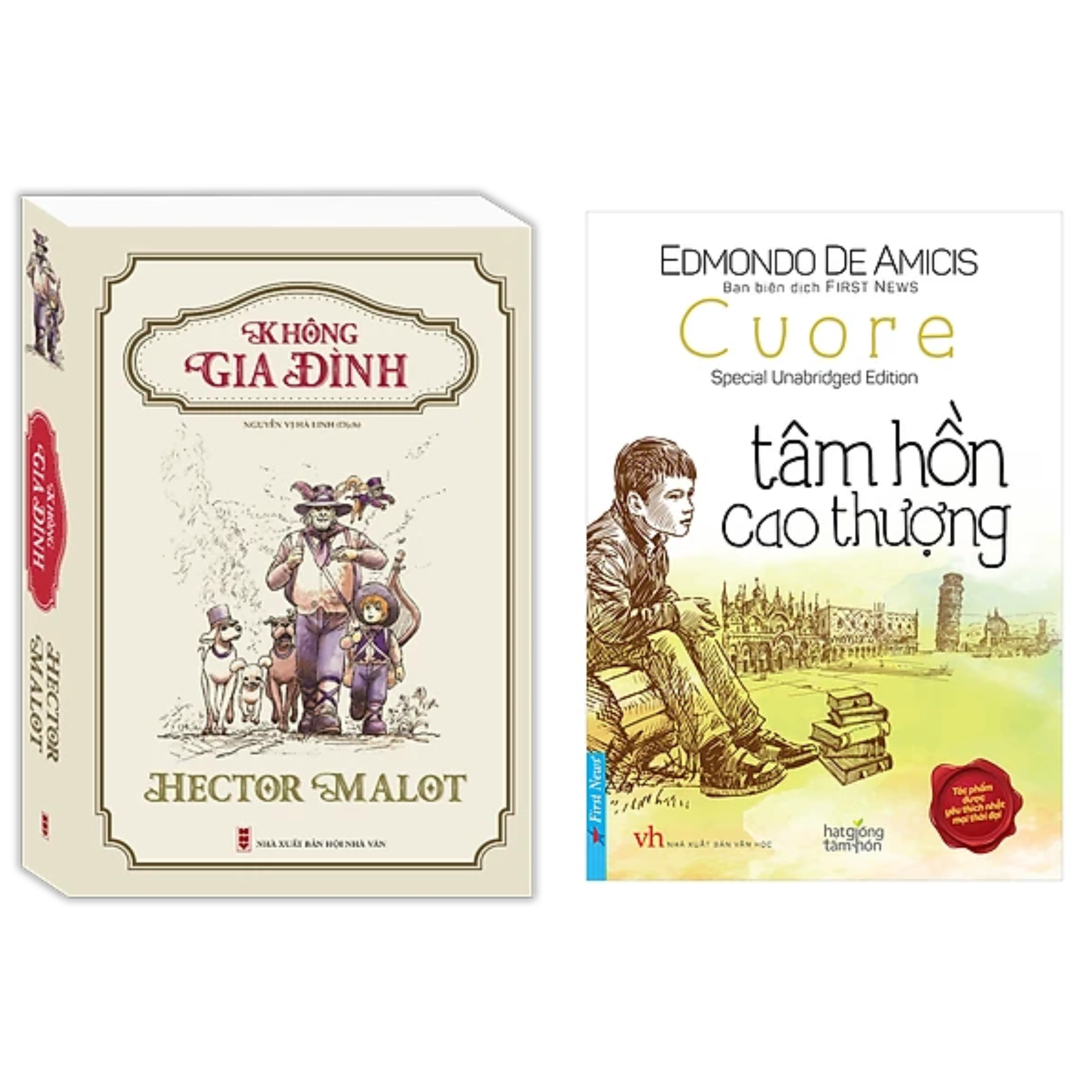 Combo Tâm Hồn Cao Thượng + Không Gia Đình