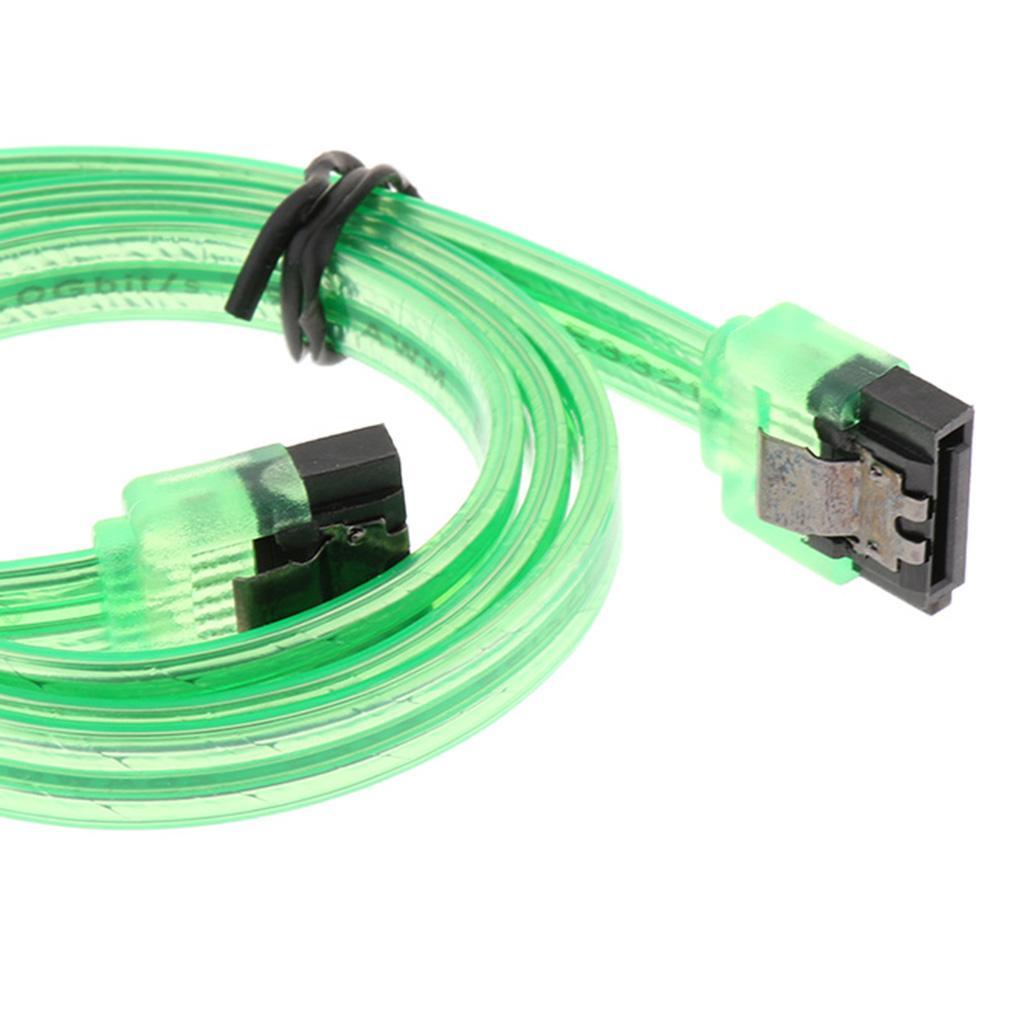 Slim SATA 3 III SATAiii 6Gbps HDD Hard Drive Data Cable Cord 61cm
