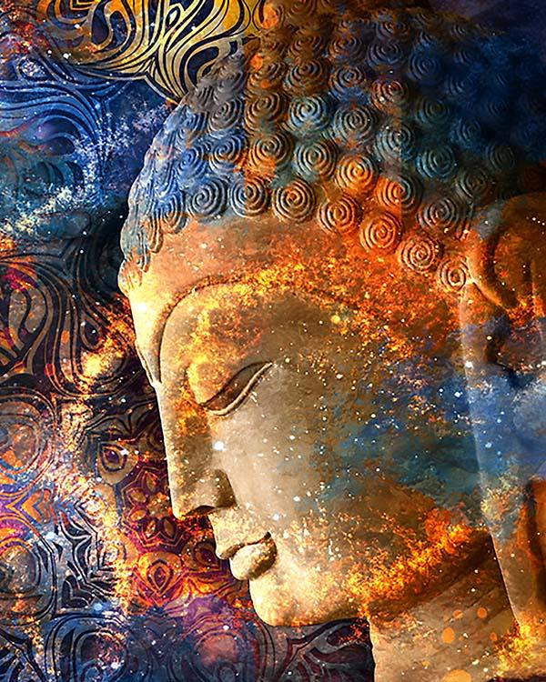 Tranh canvas trang trí cho không gian thiền - ZEN005