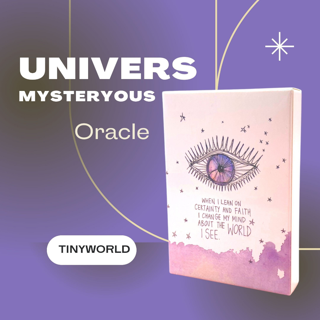 Bộ Universe Mysterious Oracle O1 Cards Tarot-Universe has your back Cao Cấp