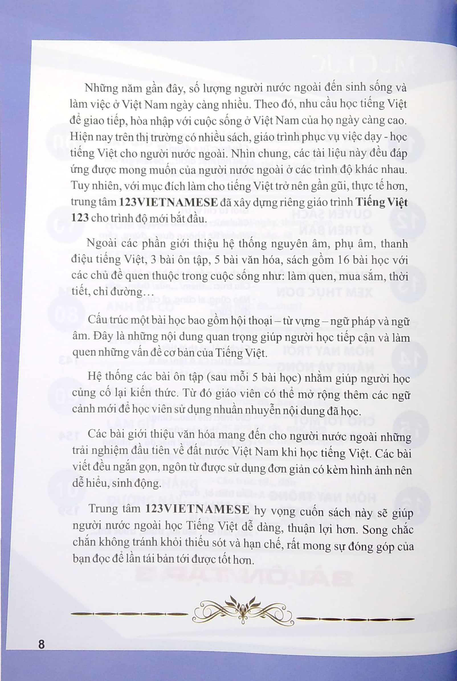 Hình ảnh Tiếng Việt 123 - Tiếng Việt Dành Cho Người Hàn Quốc (Trình Độ A) (Tái Bản 2022)