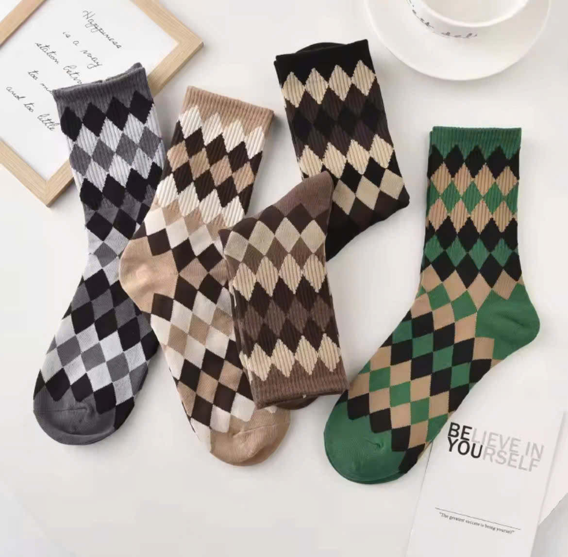 SET 5 ĐÔI TẤT VỚ NỮ CAO CẤP CỔ CAO MÃ 30 DÀNH CHO NỮ