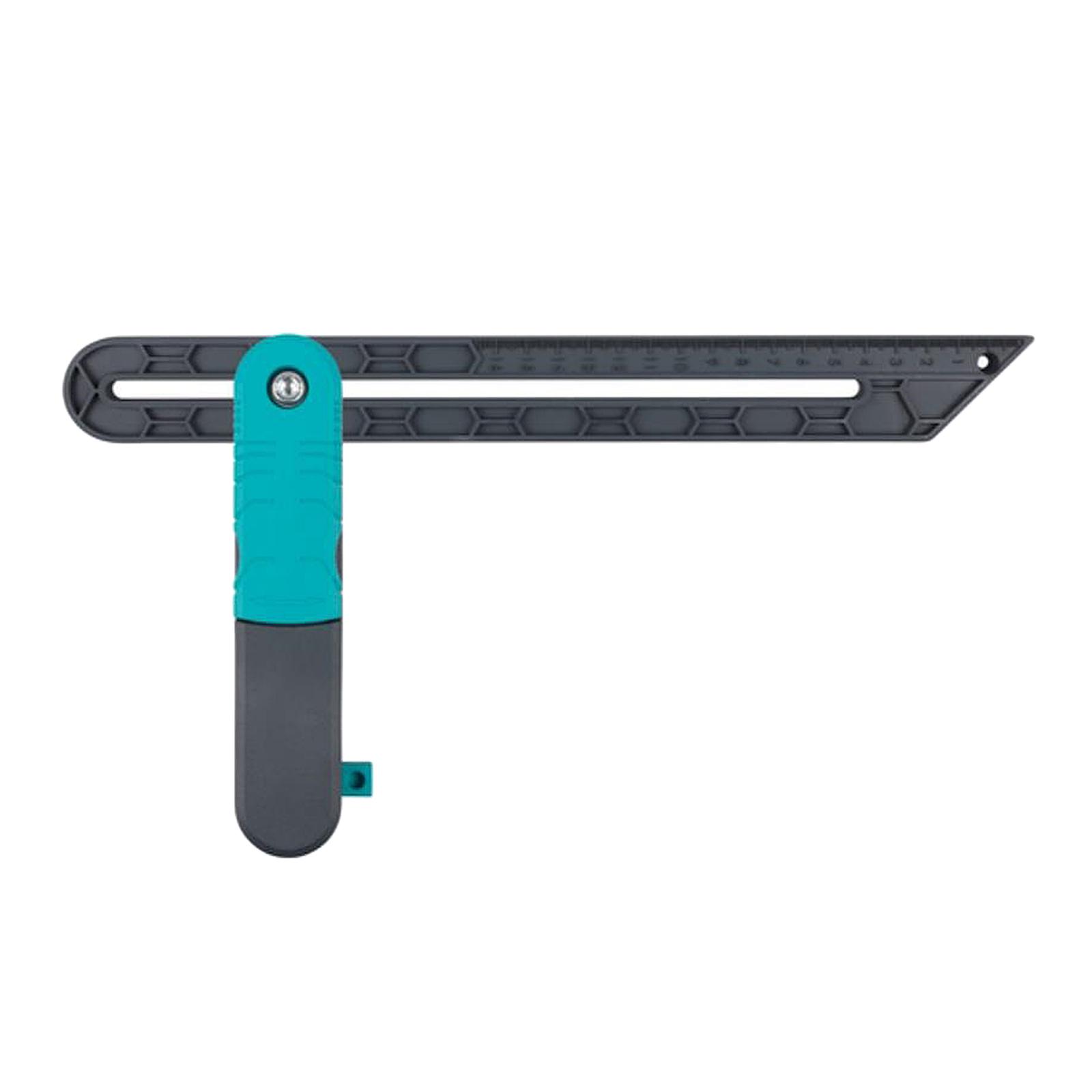 Lock Angle Measuring Ruler Adjustable Level Measure Tool Wooden Marking Woodworking Gauge Metric Carpenter