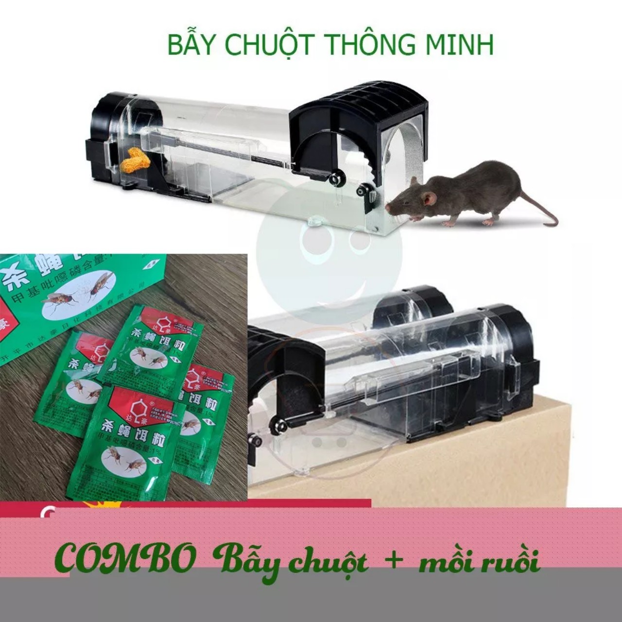 BẪY CHUỘT KHÔNG LỐI THOÁT CAO CẤP