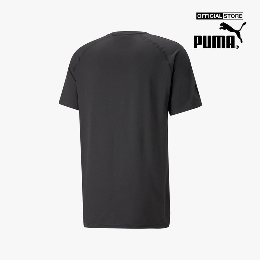 PUMA - Áo thun thể thao nam cổ V tay ngắn Train CLOUDSPUN Training523123