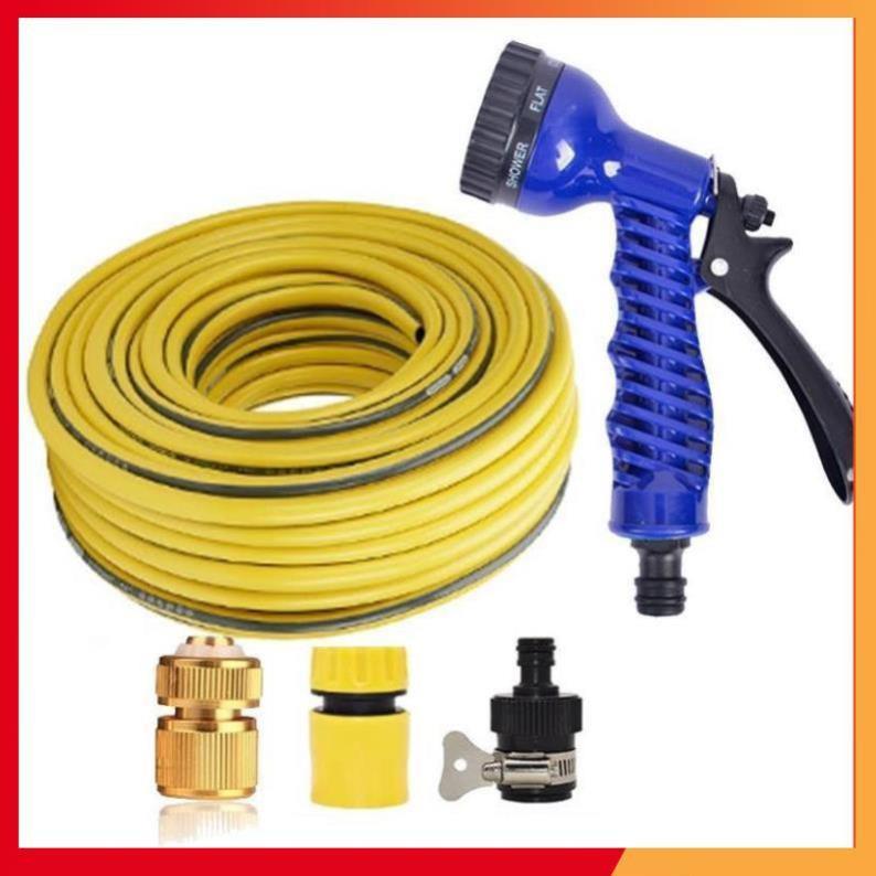 Bộ dây vòi xịt rửa xe, tưới cây, dọn dẹp nhà cửa 7-10m 206843