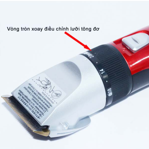Tông đơ cắt tóc WEITE PRO 2 pin sạc