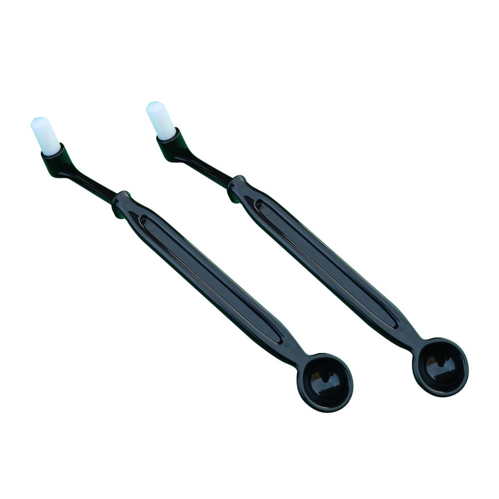 2pcs Espresso Brush Cleaner Coffee Machine Brush Cleaner Nylon Cleaning Tool