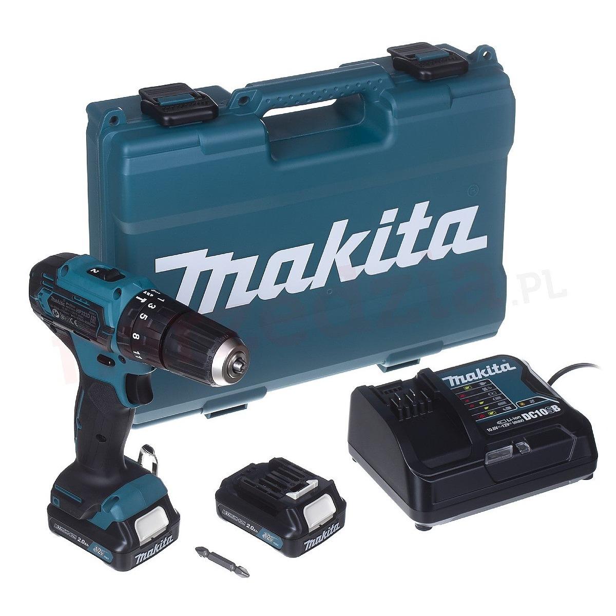 MÁY KHOAN BÚA VẶN VÍT 3 CHỨC NĂNG DÙNG PIN 12V MAKITA HP333DSAE  - HÀNG CHÍNH HÃNG