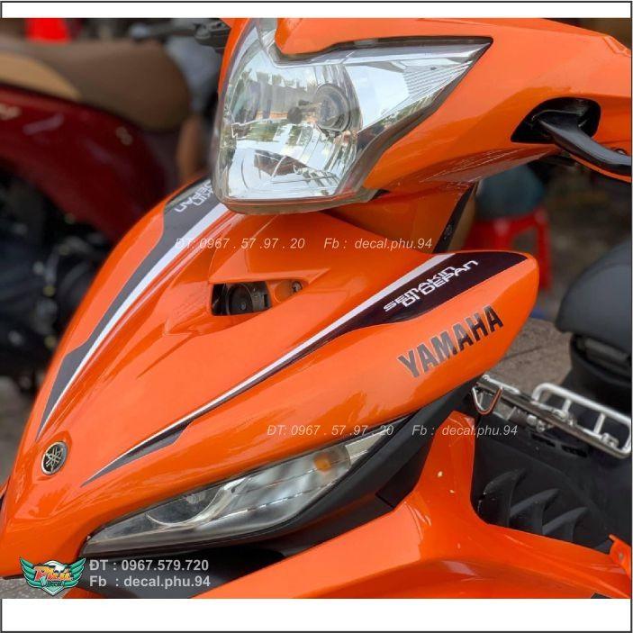 Tem rời Exciter 135 Movistar Cam đen -1