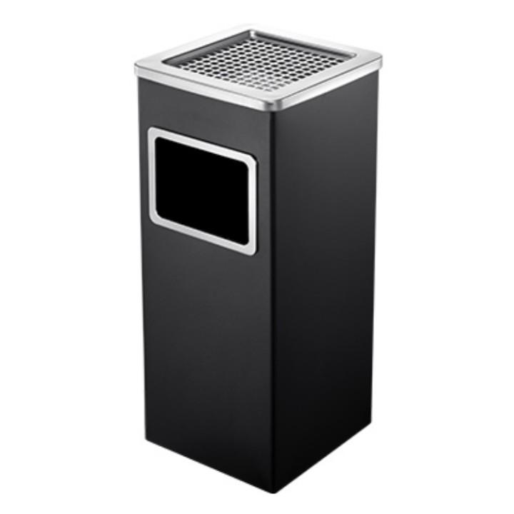 THÙNG RÁC GẠT TÀN DẠNG HÌNH VUÔNG INOX B-067