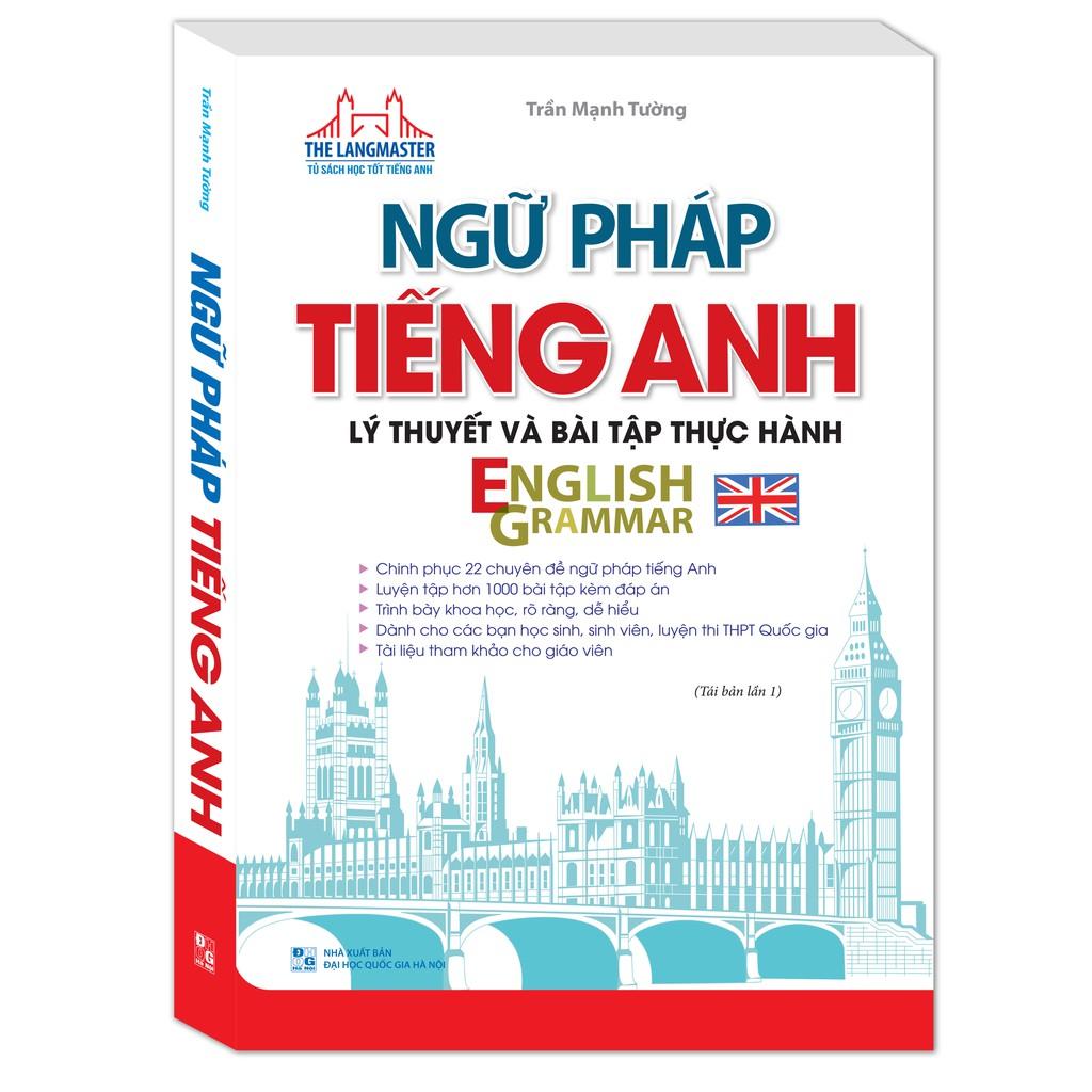 Sách - Ngữ pháp tiếng Anh lý thuyết và bài tập thực hành (màu) 160k