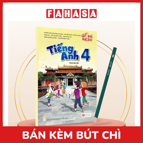 Sách Giáo Khoa Global Success - Tiếng Anh 4 - Sách Bài Tập (2023) - Kèm Bút Chì