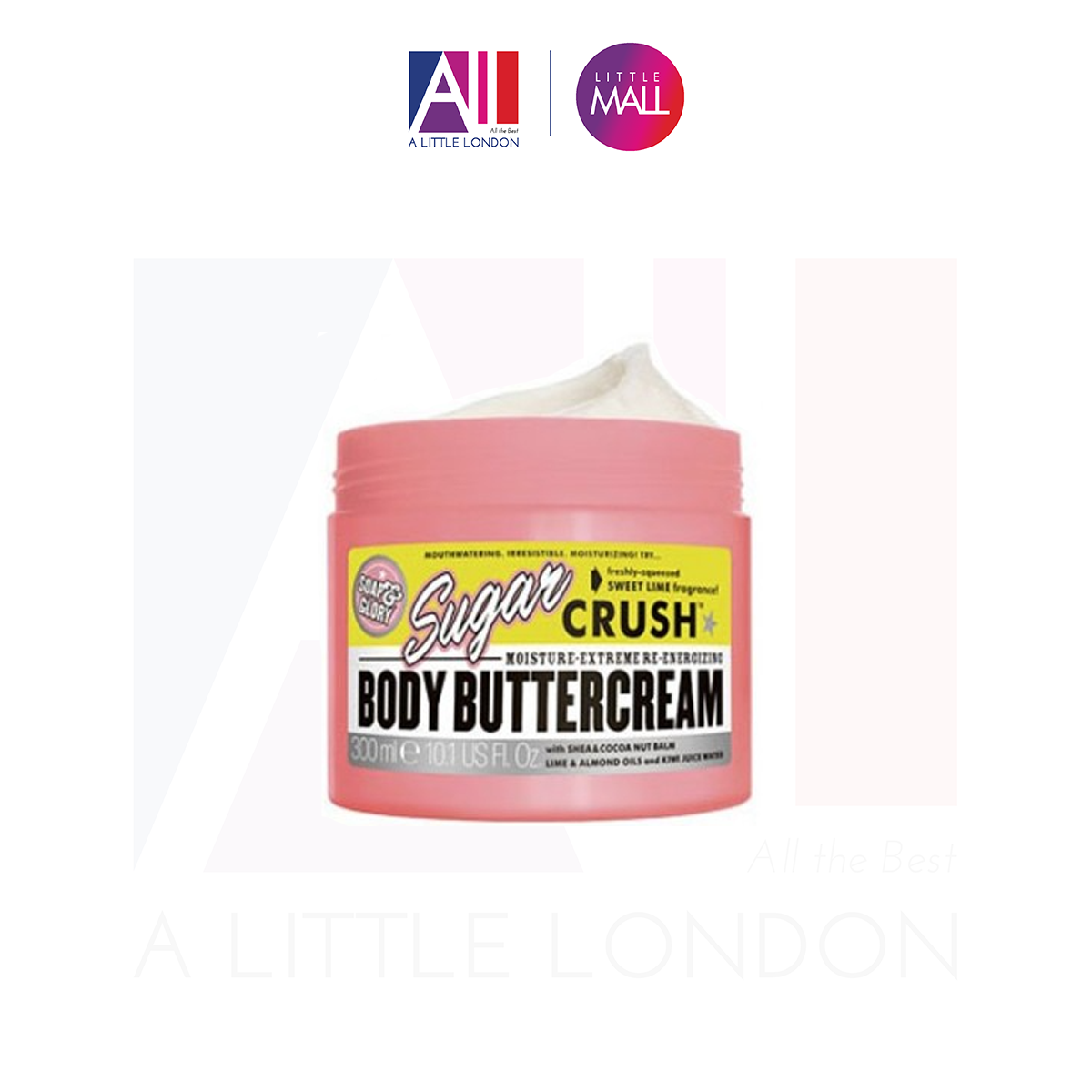 Dưỡng thể Soap &amp; Glory Sugar Crush Body Buttercream 300ml (Bill Anh)