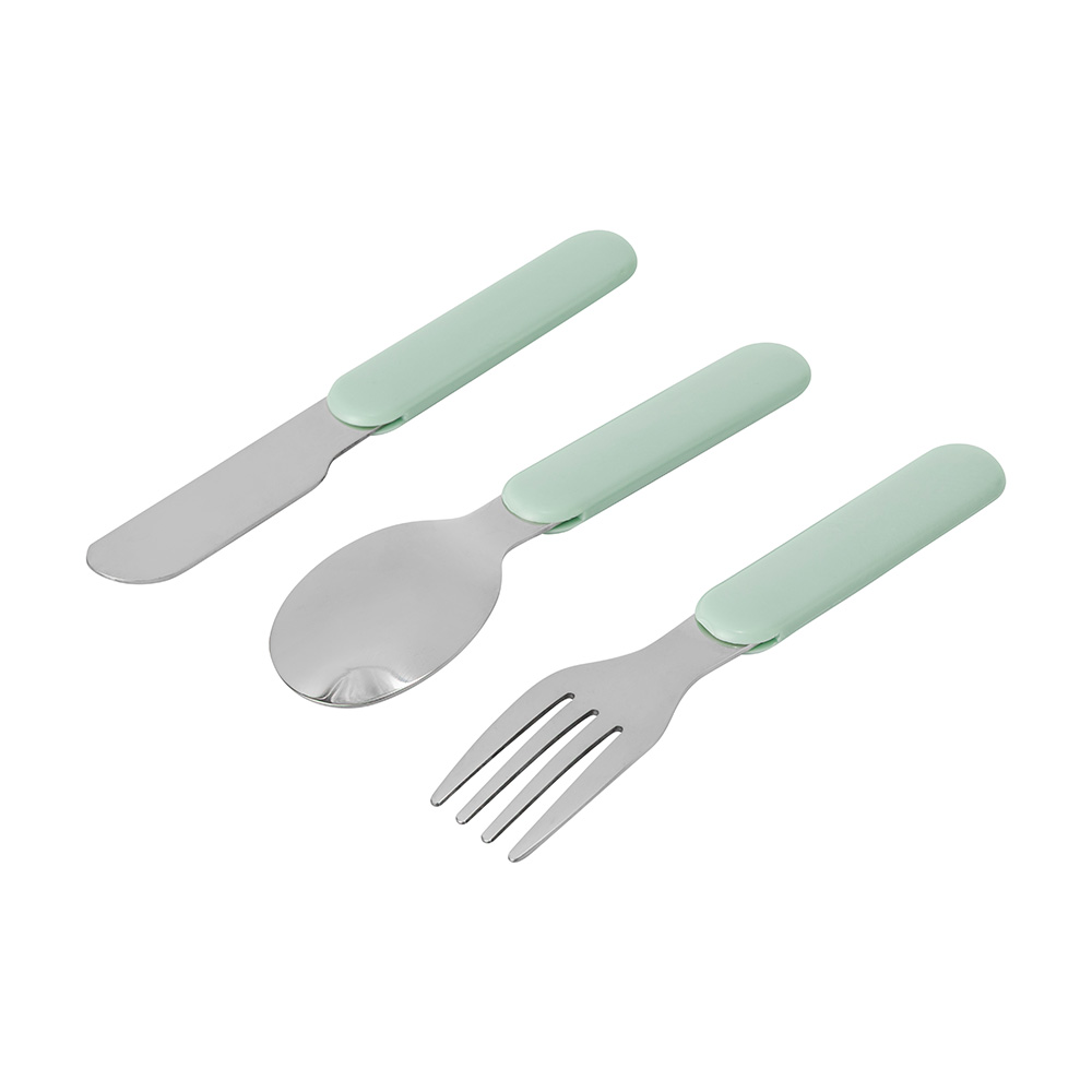 Bộ Muỗng Nĩa Dao Cho Bé Elmich EL2374 , Hàng Chính Hãng, Inox 304 An Toàn, Nhỏ Gọn - JoyMall