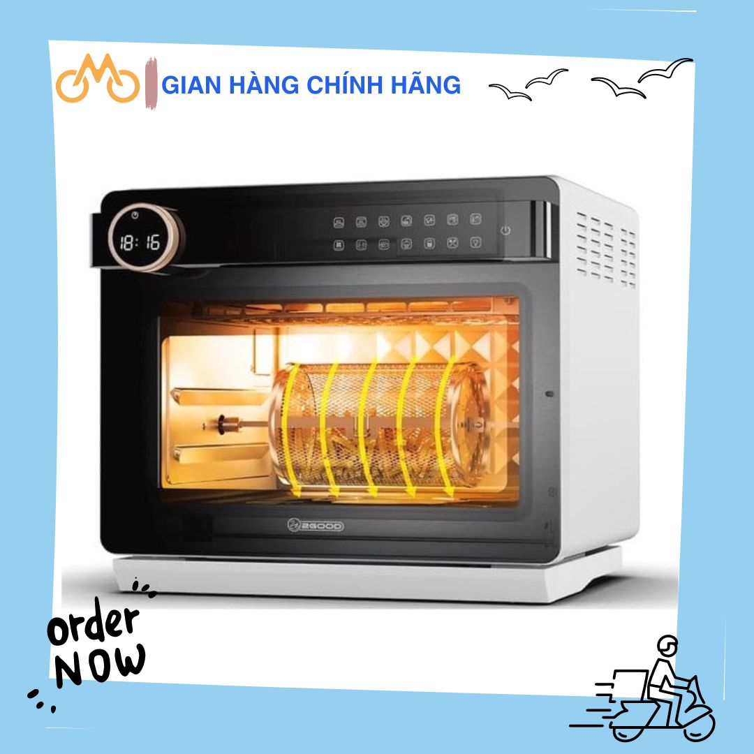 Nồi Chiên Không Dầu Kèm Hấp 2GOOD S100 (20 Lít)- Hàng Chính Hãng