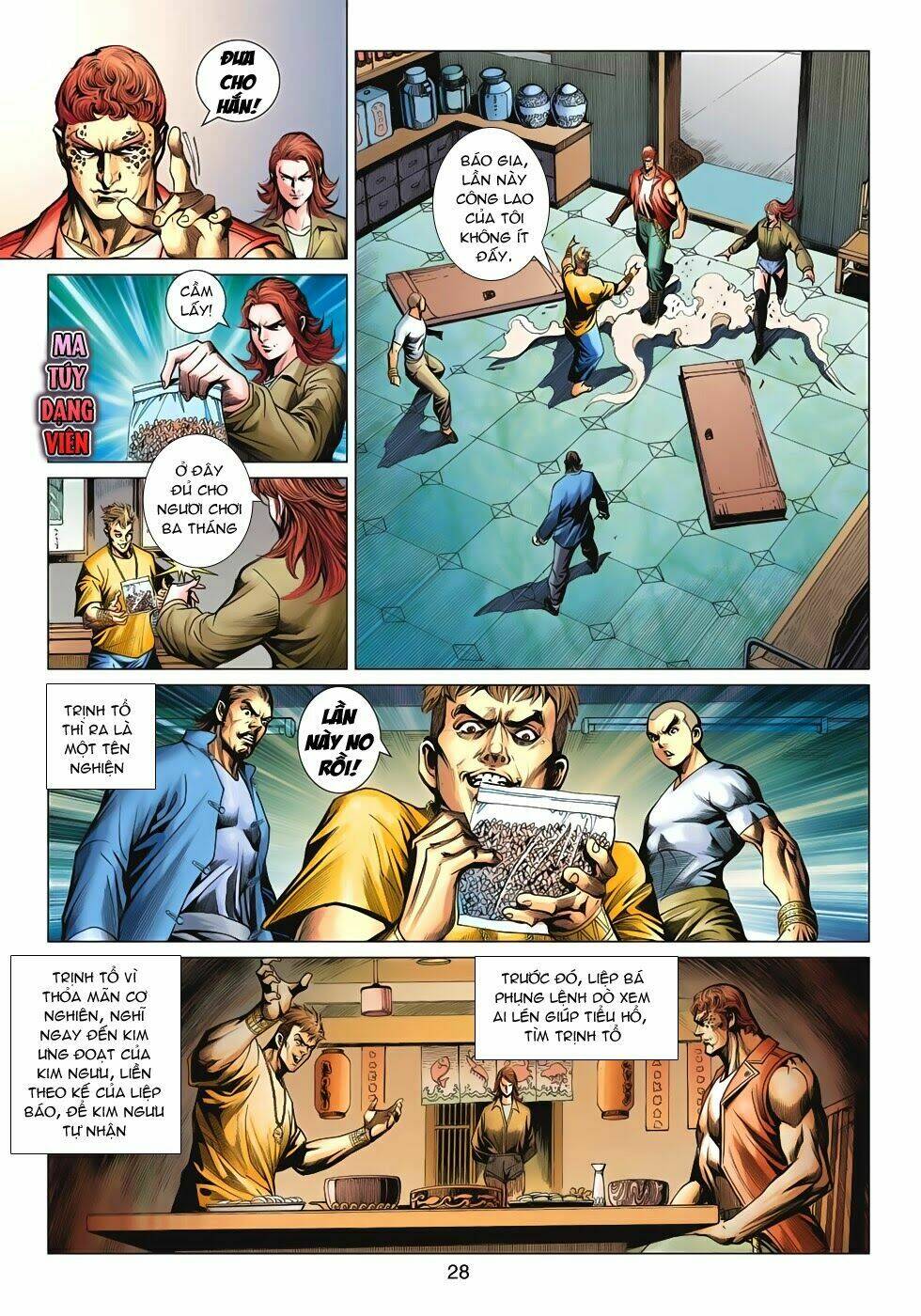 tân tác long hổ môn chapter 627 28